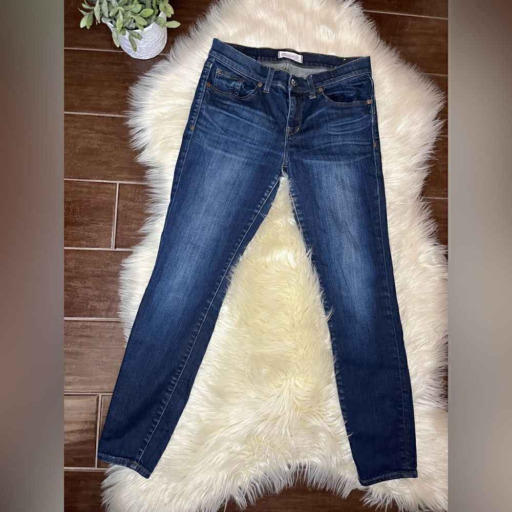 Madewell skinny skinny denim jeans sz 28